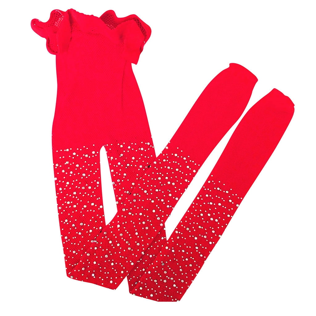 TZEWGL Collants en Résille de Soie Scintillants d'Été pour Enfants, Bas Résille pour Filles, Pantalons Taille 7-12T