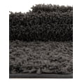 thumbnail image 5 of Unique Loom Everyday Shag Collection Area Rug - Solid (8' x 10' Oval Dark Gray), 5 of 6
