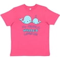 thumbnail image 3 of Inktastic My Abuela Whale-y Loves Me Youth T-Shirt, 3 of 5