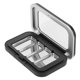 thumbnail image 1 of Set de caja de sombras de ojos, estuche vacío para iluminador, estuche pequeño vacío para sombras de ojos recargable, 1 of 8