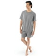 thumbnail image 2 of Fruit of the Loom Men's Soft Stretch T-Shirt & Short Pajama Set, Sizes S-2XL, 2 of 7