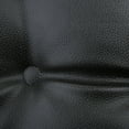 thumbnail image 4 of Gripper Non Slip 15" x 16" Faux Leather Black Chair Cushion, 4 of 5