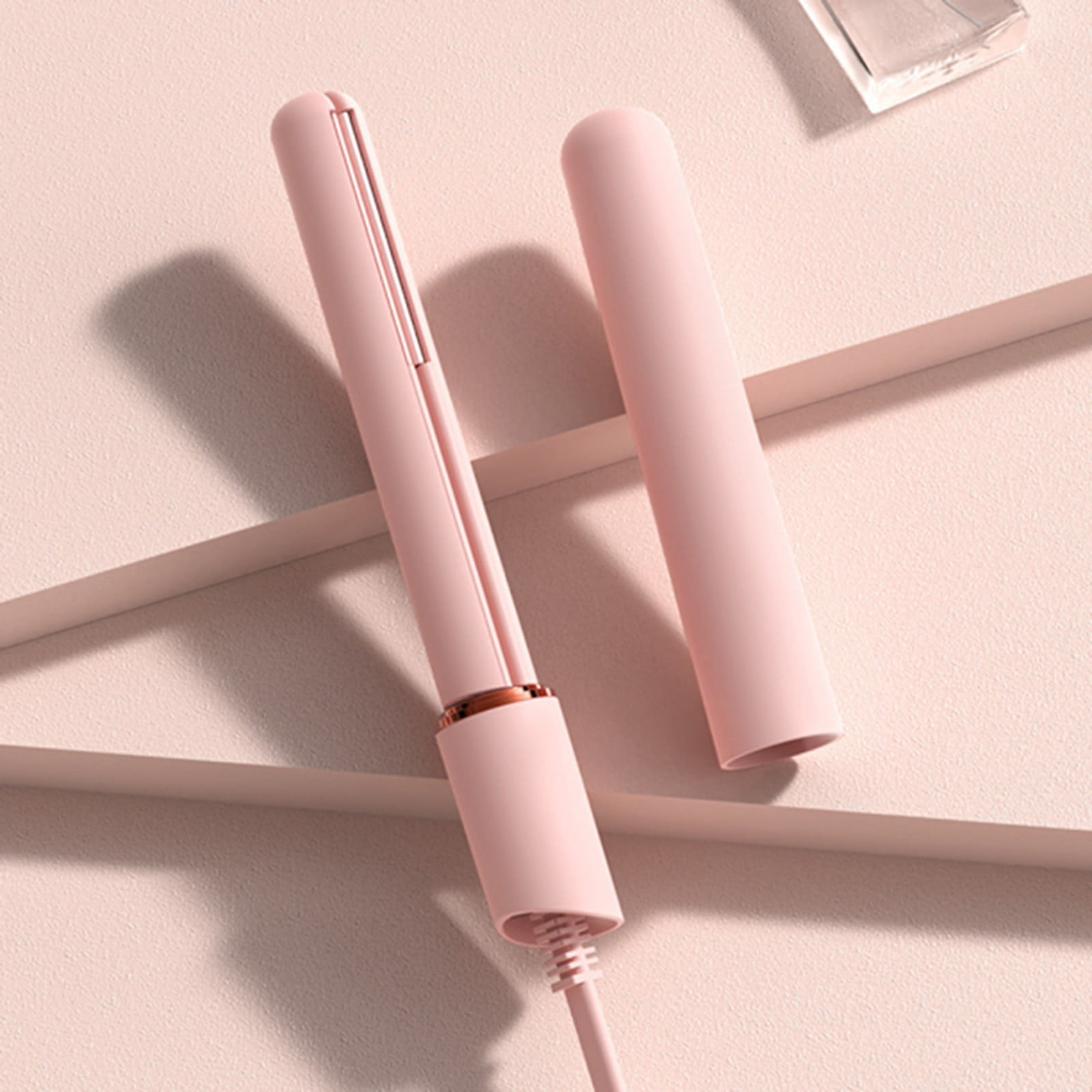 Hair Curling Rods Curly Hair without Heat compatible with Machine Hair Crimp Bedhead Wand 1 in Wand Pin The Tail on The Curlers for Hair Curling Silicone Hair Curlers No Heat Beach