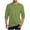 Green, variant on Fnooota Mens Long Sleeve Shirts, Pullover Crew Neck Basic Casual Workout Tops Blue Size L