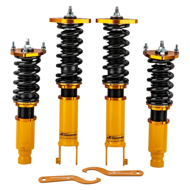 Maxpeedingrods Kits de Combinés Filetés pour Infiniti M35x M45x 06-10 G35x G37x 2003-2013 AWD Struts Or