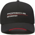 thumbnail image 2 of Porsche Motorsport Hat - Black/Red, 2 of 4