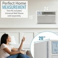 thumbnail image 6 of Keystone 10,000-BTU 230V Through-the-Wall Air Conditioner with 10,600-BTU Supplemental Heat Capability, 6 of 16