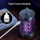 thumbnail image 4 of Lámpara electrónica LED para matar mosquitos, trampa eléctrica para insectos con luz ultravioleta/atracción biónica, para uso doméstico, portátil, sin olor, para EE. UU., 4 of 5