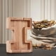 thumbnail image 4 of Piggy-Bank for Kids Boys Girls Large Piggy Banks 26 English Alphabet Letter,Personalized Wooden,Transparent Money Saving Box (1 Pc), 4 of 9