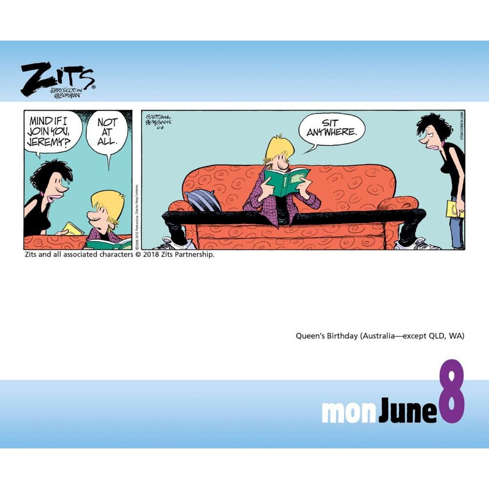 Zits 2020 Day-To-Day Calendar (Other) - Walmart.com