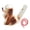Dog, variant on Dserhfy Mini Ceramic Water Bird Whistle Cute Chinese Zodiac Animals Noise Maker with Hanging Rope Imitate Bird Call Whistle Kids Bath Toy for Birthday Easter Party Favors