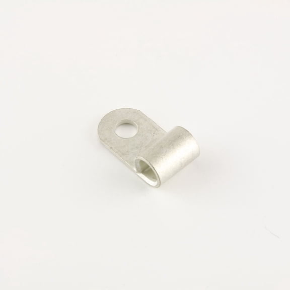 6 Ga. Flag Ring Terminals, #10 Stud - (pack of 10)