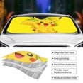 thumbnail image 5 of Windshield Sun Shade Foldable Car Front Window Sunshade For Car Suv Trucks Vans - Best Heat Shield Blocker Visor Cover Blocks Uv Rays And Keeps Your Vehicle Cool-Medium, 5 of 5