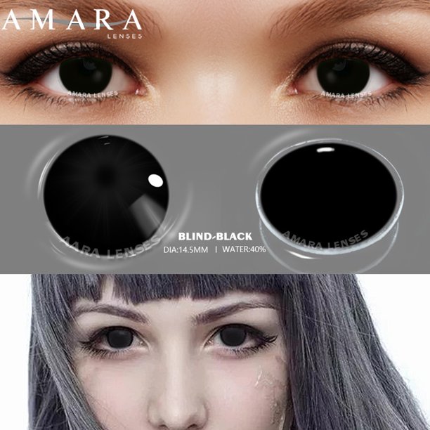 AMARA Lentes De Contacto Para Ojos 12 Colores Cosplay Cosméticos De Color De Halloween Uso Anual