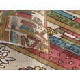 thumbnail image 3 of Ambesonne Colorful Quilted Coverlet 3 Pcs, Nerd Bohem Cat Kitten, King Size, Multicolor, 3 of 4