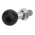 thumbnail image 3 of Heavy Duty Motorcycle Rearview Mirror Ball Head Bracket for Universal Accessory, Made with  Materials, Right Hand Thread Design, 3 of 8