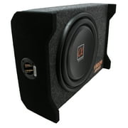 Alphasonik 12 Subwoofer with Enclosure Down Firing 4 Ohm Sub Shallow AS12DF