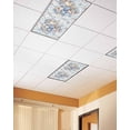 thumbnail image 2 of Fluorescent Light Covers for Ceiling Lights 1 Pack, Blue Summer Coastal Magnetic Ceiling Light Covers 2x4ft for Classroom Office School, Nautical Beach Shell Coral Starfish Drop Ceiling Light Shade, 2 of 7