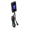thumbnail image 2 of Motorcycle Digital Thermometer Instrument Water Temperature Meter Gauge Blue Light, 2 of 5