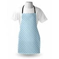 thumbnail image 4 of Yellow Bird Apron, Minimal Pattern of Little Avian Animal, Unisex Kitchen Bib with Adjustable Neck for Cooking Gardening, Adult Size, Pale Blue Pale Yellow, by Ambesonne, 4 of 4