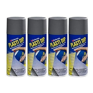 Plasti Dip Glossy, 11 oz Aerosol, Black, Pack of 4 cans with Bonus Cangun  Tool - Combines Both Color Coat and Gloss Finish 