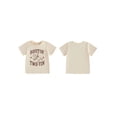 thumbnail image 2 of BemeyourBBs Toddler Baby Girl Boy 2nd Birthday T Shirts 2 Years Old Birthday T Shirt Western Toddler Baby Cowgirl Cowboy Outfit Rootin Two-tin Letters Riding Horse Summer Short Sleeve Birthday Shirt, 2 of 4