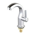 thumbnail image 7 of Beisidaer ABS Bathroom Basin Faucet Water Purifier Single Lever Hole Tap Single Cold,Silver, 7 of 7