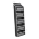thumbnail image 4 of Organizador de almacenamiento para puerta, colgador de puerta, ahorrador de espacio, gran capacidad, 5 unidades Negro, 4 of 9