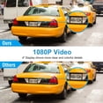 thumbnail image 6 of Car DVR Dash Camera with FHD 1080P 4In Touch Screen, 3 Lens Vehicle Driving Recorder Seamless Loop Recording, 6 of 8