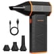 thumbnail image 1 of WOLFBOX Plumero de Aire El&eacute;ctrico MegaFlow50 con 110,000 RPM, Soplador Compacto Ajustable a 3 Velocidades, Carga R&aacute;pida, Para Computadoras, Teclados, Hogar, Exteriores y Coche., 1 of 7
