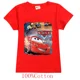 thumbnail image 3 of Camisetas de algodón para niños de Pixar Cars Lightning McQueen, camisetas casuales de dibujos animados para niños, camisetas para niños, niñas y adolescentes, 3 of 5