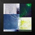 thumbnail image 2 of Cusumano, Francesco 15x15 Black Modern Framed Museum Art Print Titled - Composizione verde II, 2 of 5