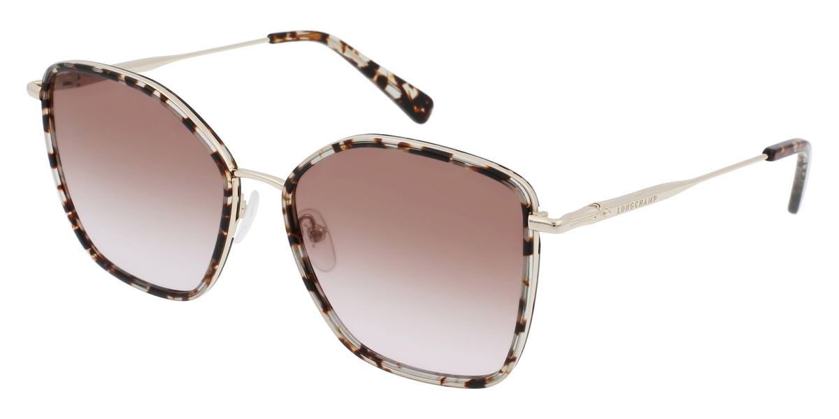 Chloe Womens Square Sunglasses CE702S 035 Gold Grey/Grey 
