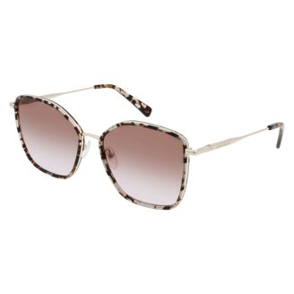 Chloe Womens Square Sunglasses CE702S 035 Gold Grey/Grey  display picture 3