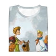 thumbnail image 7 of Scooby Doo Teen T-Shirt Crewneck Short Sleeve Double-Sided Print Summer Tee Shirts Top For Youth Boys Girls Children Large, 7 of 7