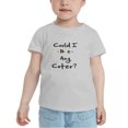 thumbnail image 2 of Could I Be Anyr? Funny Toddler T Shirts for Boys Girls (Gray, Youth XL), 2 of 5