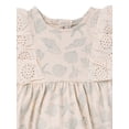 thumbnail image 4 of Modern Moments by Gerber Baby Girl Bubble Romper with Eyelet Trim, Sizes 0/3 onths - 24 Months, 4 of 7