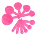 thumbnail image 1 of Measuring Spoon Set 11pcs/set Plastic Measuring Spoon Cup Set Bpa-free Baking Measuring Tool for Flour Sugar Salt Liquid Multifunctional Kitchen Meter, 1 of 1