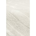 thumbnail image 3 of Pasargad Home Edgy 5' x 8' Hand-Tufted Silk and Wool Ivory Rug, For Indoor Space and all Age of Group, 3 of 5
