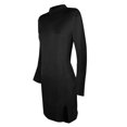 thumbnail image 3 of Vestido George Talla M Abertura en Pierna Negro, 3 of 4