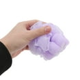 thumbnail image 3 of Unique Bargains 1pc Plum Bossom Bath Shower Loofah Sponge Purple, 3 of 5