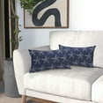 thumbnail image 6 of Navy Bllue Starfish Lumbar Pillow Covers 12X20 Inch Coastal Beach Nautical Couch Pillow Cases Summer Ocean Linen Throw Pillows Set Of 2 Home Decor For Living Room Bedroom Cushion Outdoor, 6 of 6
