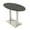 Asian Night w/Silver Base, variant on Oval Bistro Height Meeting Table Double Metal Base 34x70 Bar Table