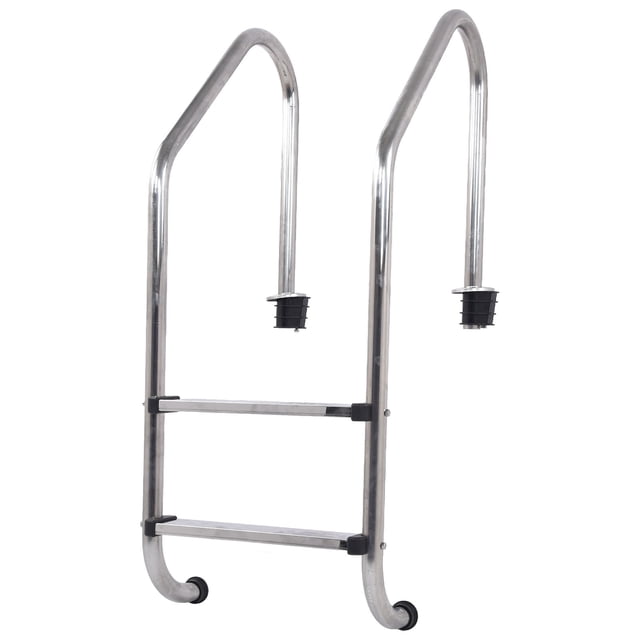SL215 Swimming Pool Ladder Stainless Steel Pool Escalator 2 Step Anti Slip Pool Pedal Ladder