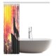 thumbnail image 2 of Cortina de Ducha ABPHQTO Silueta de Lobo Negro 150x180 cm, 2 of 2