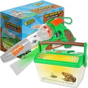 Nature Bound Bug Catcher Vacuum with Light Up Critter Habitat Case for Backyard Exploration - Complete Kit for Kids Includes Vacuum and Cage
