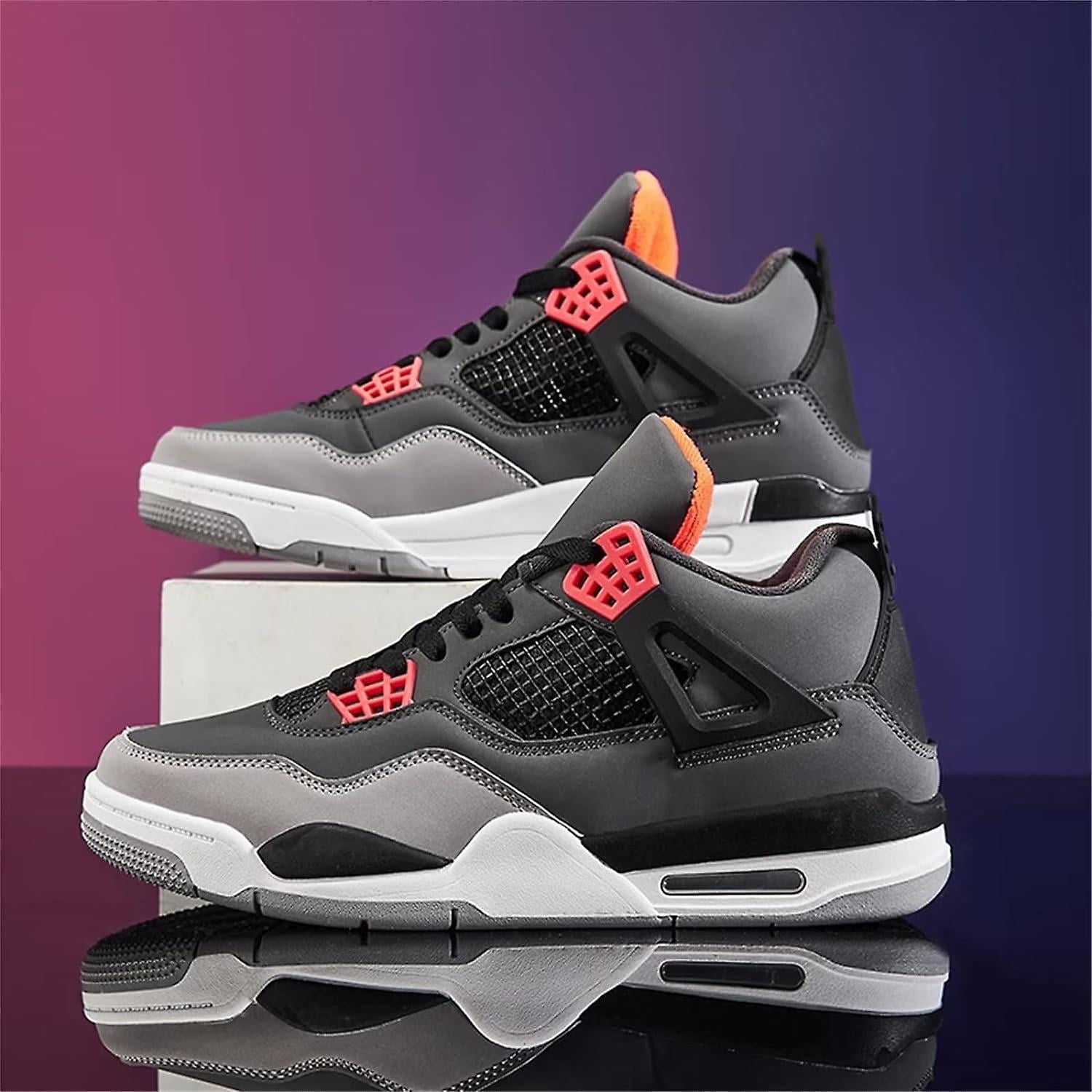 Men's Air Retro Classic Skate Shoes Black Fitness Trainers for