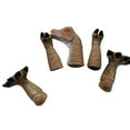 thumbnail image 2 of 5 marionetas de dedo de dinosaurio, juguetes suaves y realistas para el baño, cabezas de animales, juguetes para los dedos braquiosaurio, 2 of 9