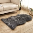 thumbnail image 2 of Mistaha Super Soft Washable Sheepskin Fluffy Rug Faux Artificial Wool Carpet Rugs Home Decoration Floor Mats, 2 of 8