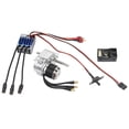 thumbnail image 4 of Motor sin escobillas, caja de engranajes de metal, ESC, receptor de 2 canales, reparación y reemplazo de piezas Plata, 4 of 7